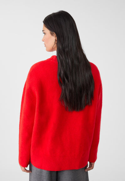 SABINA™ | Red Classic Pullover