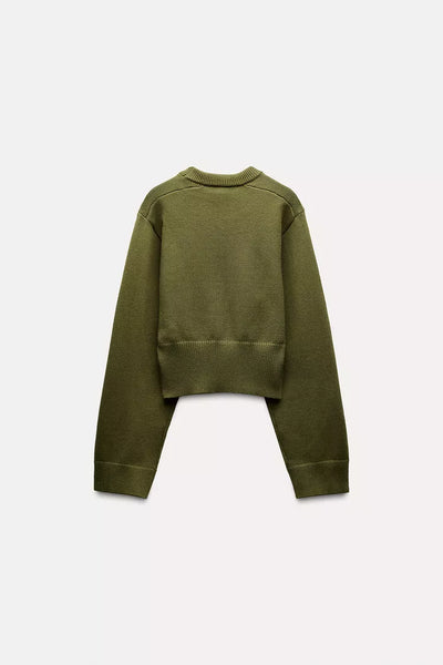 LILY™ | Green Sweater