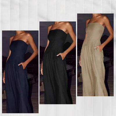 SAGA™ | Strapless Jumpsuit