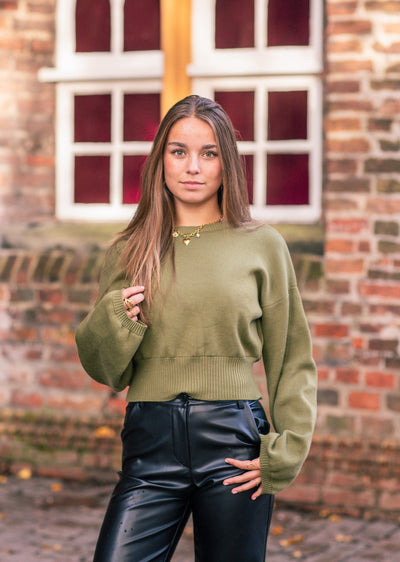 LILY™ | Green Sweater