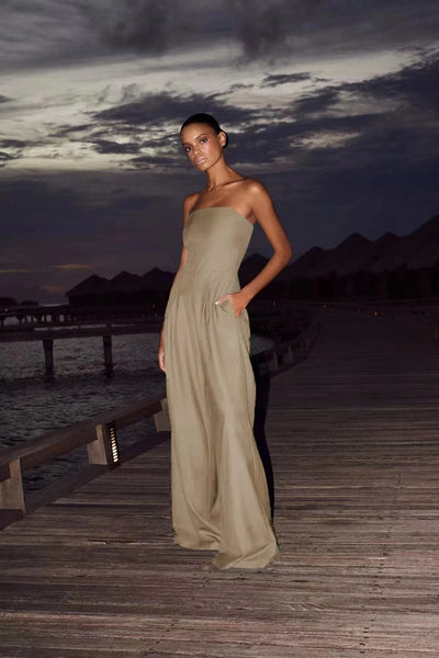 SAGA™ | Strapless Jumpsuit